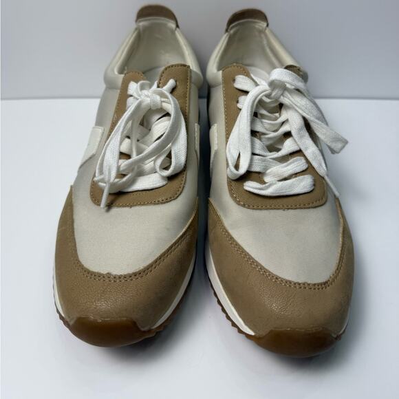MIA Kable Retro Sneaker Ivory Natural Size 8.5 - Picture 2 of 9